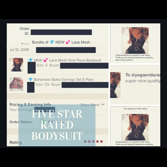 LAST ONE π₯ Black Lace Mesh Lingerie Bodysuit - Picture 7 of 8